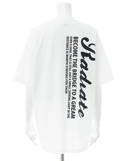 INGNI(イング) バックロゴラメチュニックTシャツ オフホワイト