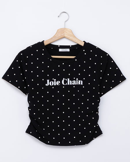 フロッキーロゴドットTシャツ