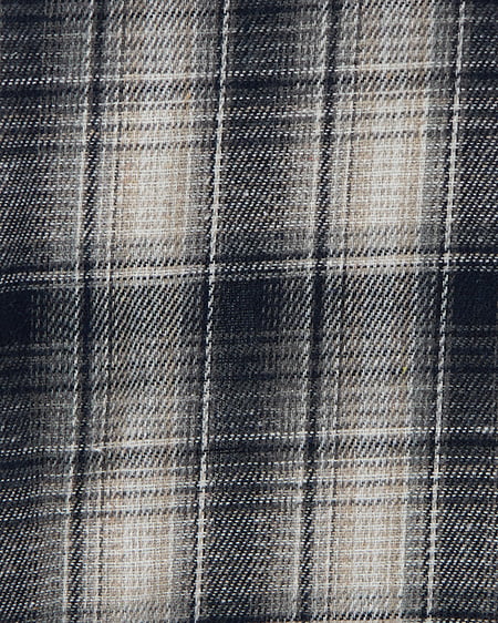 INGNI（イング） 2Wayオフショルチェック柄シャツ ﾌﾞﾙｰ/ﾁｪｯｸ