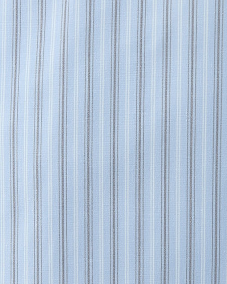 INGNI（イング） 2Wayオフショルストライプ柄シャツ ﾌﾞﾙｰ/ｽﾄﾗｲﾌﾟ