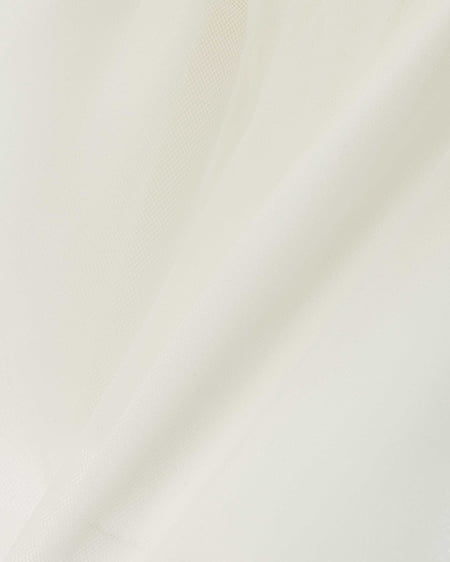 INGNI（イング） チュールオフショルブラウス ｵﾌﾎﾜｲﾄ