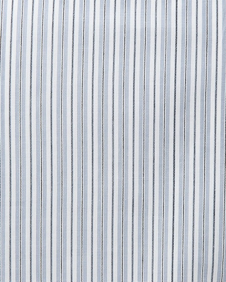 INGNI（イング） チェック柄ギャザークロップドシャツ ﾌﾞﾙｰ/ｽﾄﾗｲﾌﾟ