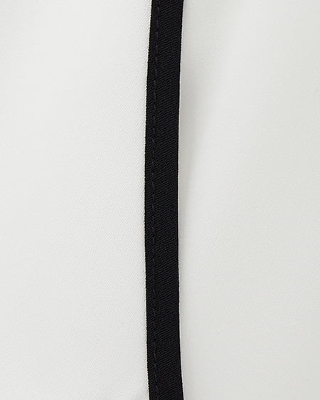 INGNI（イング） パールチェーン付トロミブラウス ｵﾌﾎﾜｲﾄ/ｸﾛ