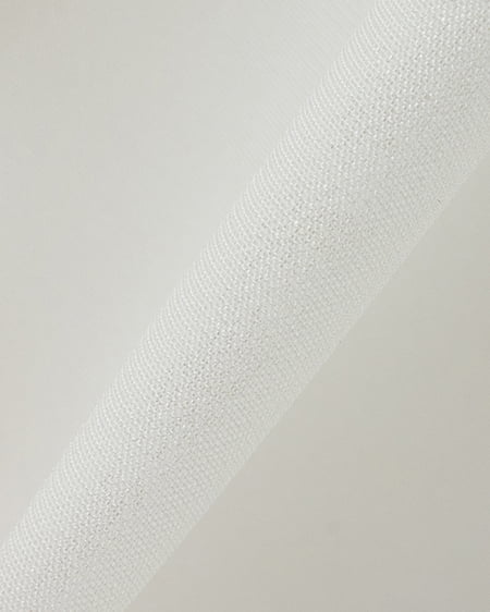 INGNI（イング） 装飾ボタンフリルシアーブラウス ｵﾌﾎﾜｲﾄ