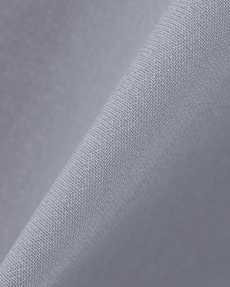 INGNI(イング) 装飾ボタンフリルシアーブラウス ブルーグレー