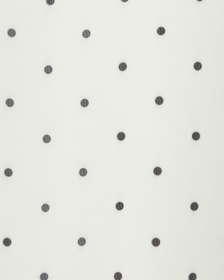 INGNI（イング） シアーボウタイブラウス ｵﾌ/ﾄﾞｯﾄ