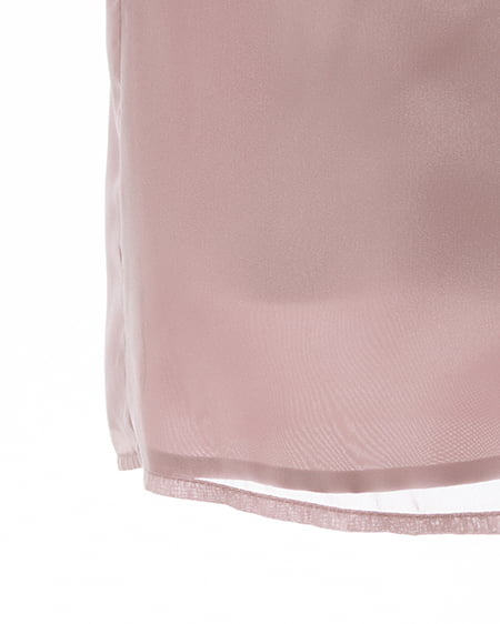 INGNI（イング） シアーボウタイブラウス ﾋﾟﾝｸ