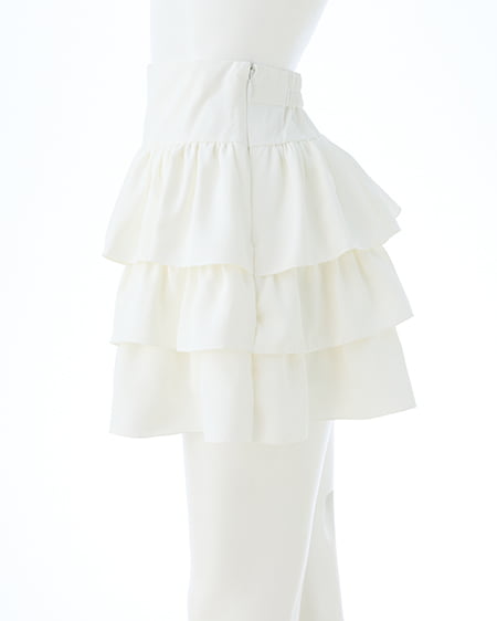 INGNI(イング) フリルミニスカパン オフホワイト