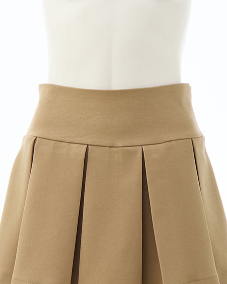 INGNI（イング） レイヤードボックスプリーツスカパン ﾍﾞｰｼﾞｭ