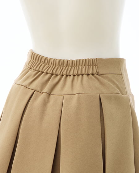 INGNI（イング） レイヤードボックスプリーツスカパン ﾍﾞｰｼﾞｭ