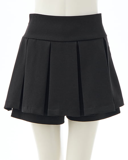 レイヤードボックスプリーツスカパン