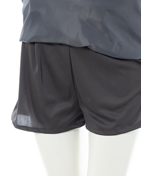 INGNI(イング) レースレイヤープリーツスカパン グレー