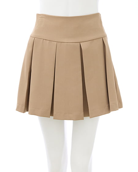 INGNI（イング） プリーツスカパン ﾍﾞｰｼﾞｭ