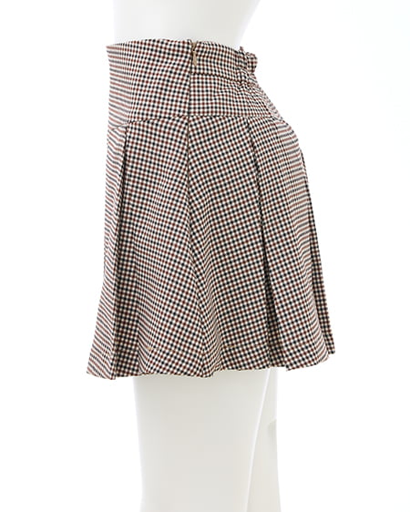 INGNI（イング） プリーツスカパン ﾁｪｯｸ