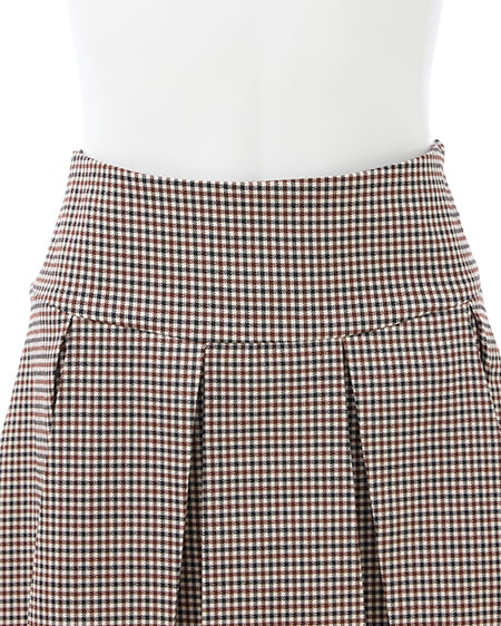 INGNI（イング） プリーツスカパン ﾁｪｯｸ