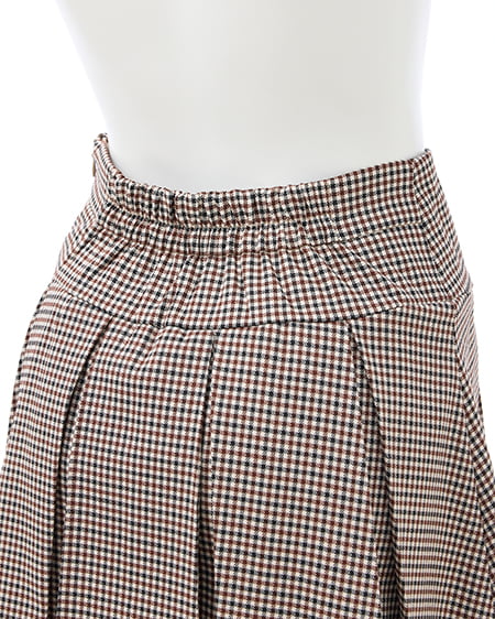 INGNI（イング） プリーツスカパン ﾁｪｯｸ