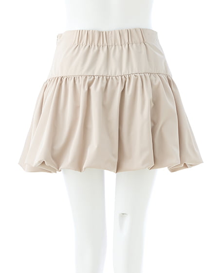 INGNI（イング） リボンバルーンミニスカパン ﾍﾞｰｼﾞｭ