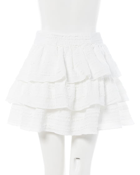 INGNI(イング) レースフリルスカパン オフホワイト