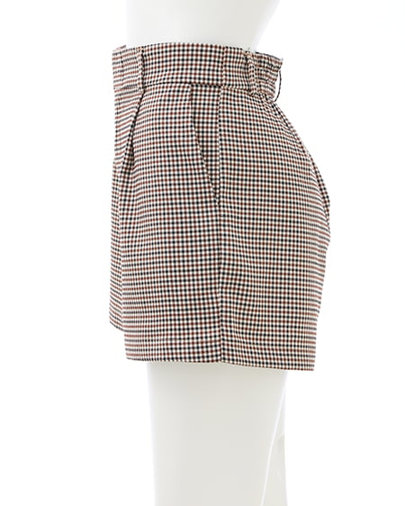 INGNI（イング） ショートパンツ ﾁｪｯｸ