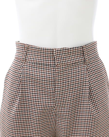 INGNI（イング） ショートパンツ ﾁｪｯｸ