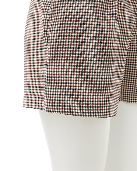 INGNI（イング） ショートパンツ ﾁｪｯｸ