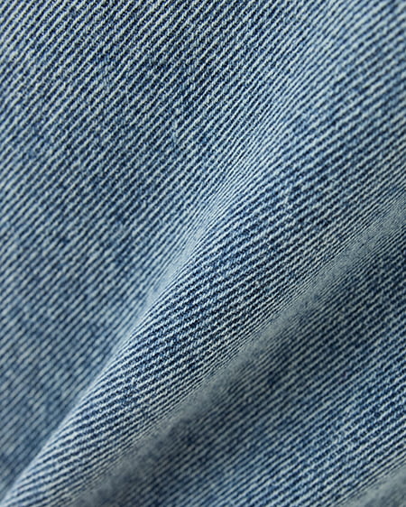 INGNI(イング) バックリボンデニムタイトスカート ブルー