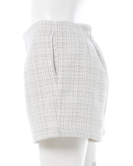 INGNI（イング） アソート柄ショートパンツ ｵﾌ/ﾂｲｰﾄﾞ