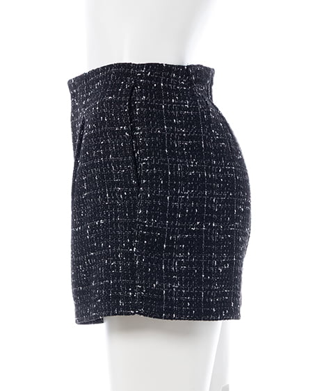 INGNI（イング） アソート柄ショートパンツ ｸﾛ/ﾂｲｰﾄﾞ