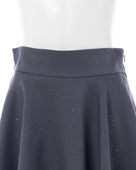 INGNI（イング） バックリボンラメフレアスカパン ｸﾞﾚｰ