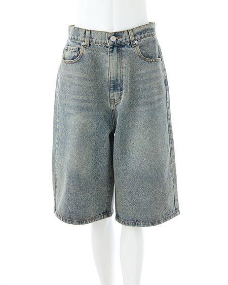 INGNI（イング） デニムハーフパンツ ﾃﾞﾆﾑ/ﾌﾞﾙｰ