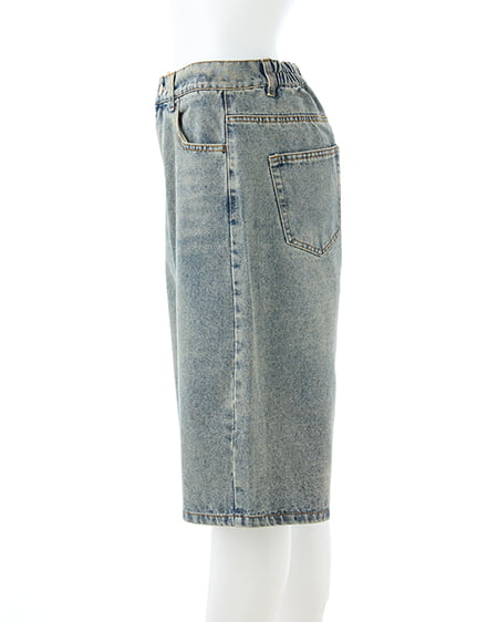 INGNI（イング） デニムハーフパンツ ﾃﾞﾆﾑ/ﾌﾞﾙｰ