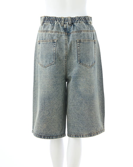 INGNI（イング） デニムハーフパンツ ﾃﾞﾆﾑ/ﾌﾞﾙｰ