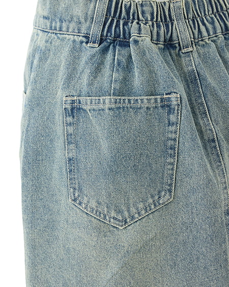 INGNI（イング） ラインストーンデニムミニスカート(セットアップ対応) ﾃﾞﾆﾑ/ﾌﾞﾙｰ