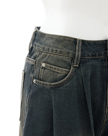 INGNI（イング） バレルレッグデニムパンツ ﾃﾞﾆﾑ/ｺﾝ