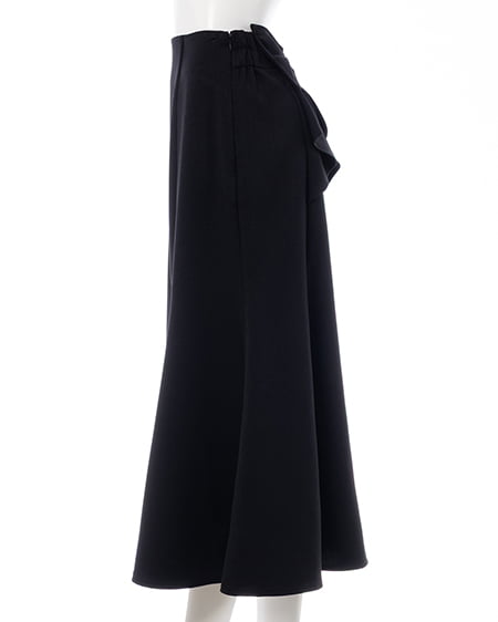 INGNI（イング） バックリボンマーメイドスカート ｸﾛ