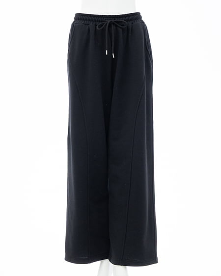 INGNI（イング） 切替スウェットパンツ ｸﾛ