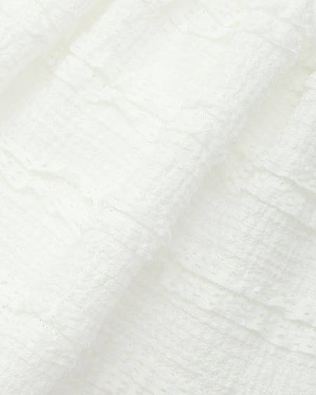 INGNI（イング） レースフリルショートパンツ ｵﾌﾎﾜｲﾄ