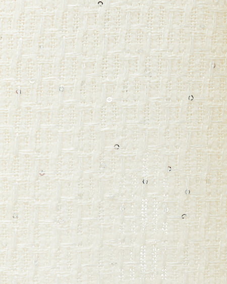 INGNI(イング) ツイードプリーツスカパン(セットアップ対応) アイボリー/ツイード