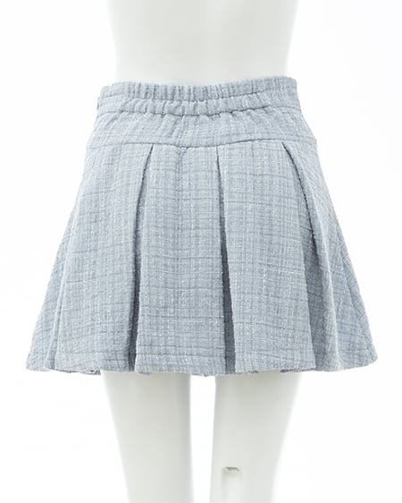 INGNI（イング） ツイードプリーツスカパン(セットアップ対応) ｻｯｸｽ/ﾂｲｰﾄﾞ