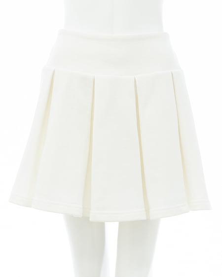 INGNI（イング） スウェットプリーツスカート(セットアップ対応) ｵﾌﾎﾜｲﾄ