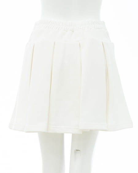 INGNI（イング） スウェットプリーツスカート(セットアップ対応) ｵﾌﾎﾜｲﾄ