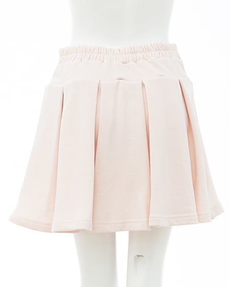 INGNI（イング） スウェットプリーツスカート(セットアップ対応) ﾗｲﾄﾋﾟﾝｸ