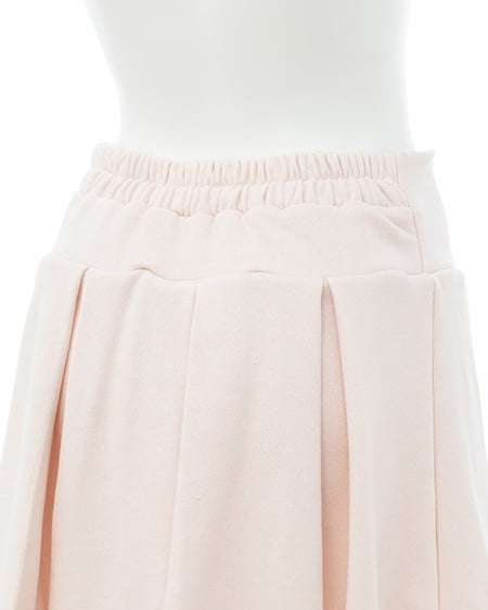 INGNI（イング） スウェットプリーツスカート(セットアップ対応) ﾗｲﾄﾋﾟﾝｸ