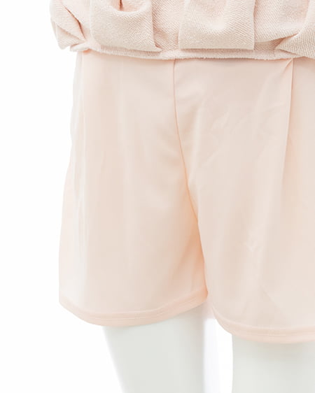 INGNI（イング） スウェットプリーツスカート(セットアップ対応) ﾗｲﾄﾋﾟﾝｸ