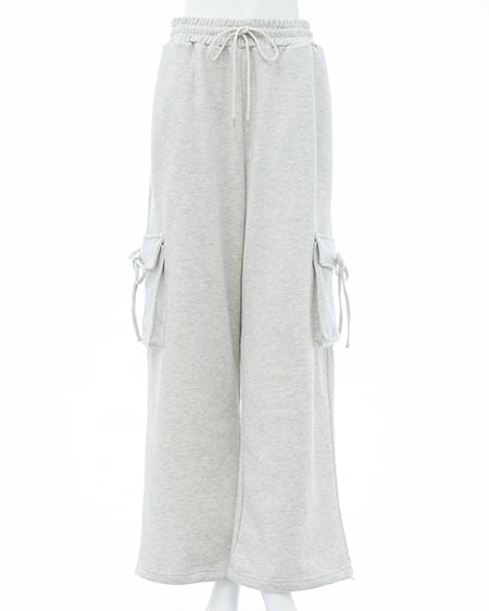 INGNI（イング） リボン付カーゴスウェットパンツ ｵｰﾄﾐｰﾙ