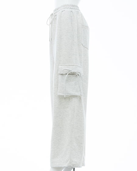 INGNI（イング） リボン付カーゴスウェットパンツ ｵｰﾄﾐｰﾙ