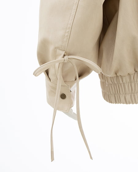 INGNI（イング） マルチWayリボンフェイクレザービッグブルゾン ｱｲﾎﾞﾘｰ