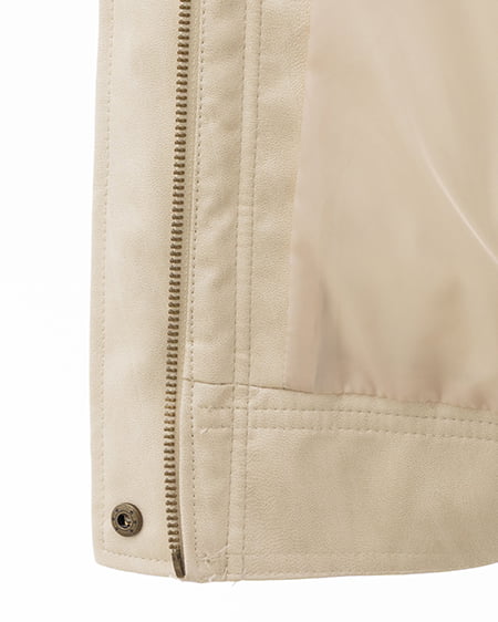 INGNI（イング） マルチWayリボンフェイクレザービッグブルゾン ｱｲﾎﾞﾘｰ