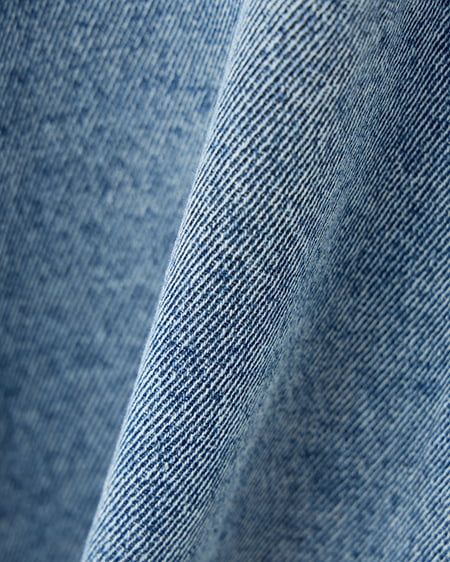 INGNI（イング） 襟異素材取り外しビッグGジャン ﾃﾞﾆﾑ/ﾗｲﾄﾌﾞﾙｰ