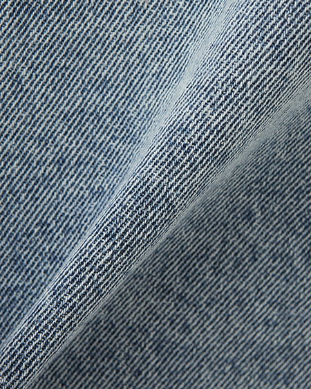 INGNI（イング） 袖リボンクロップド丈Gジャン ﾃﾞﾆﾑ/ﾗｲﾄﾌﾞﾙｰ